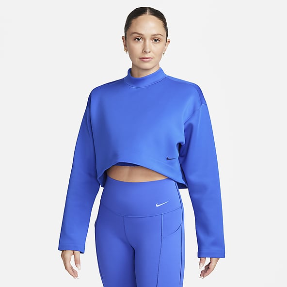 Femmes Bleu Sweats a capuche et sweat shirts. Nike FR